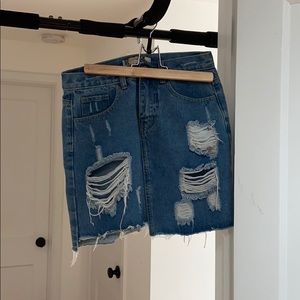 Jean skirt